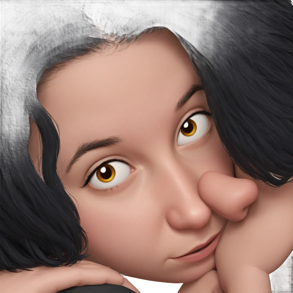 intimate gaze between two characters emoji