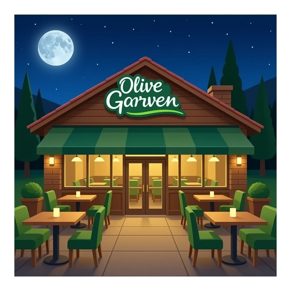 olive garden evening emoji