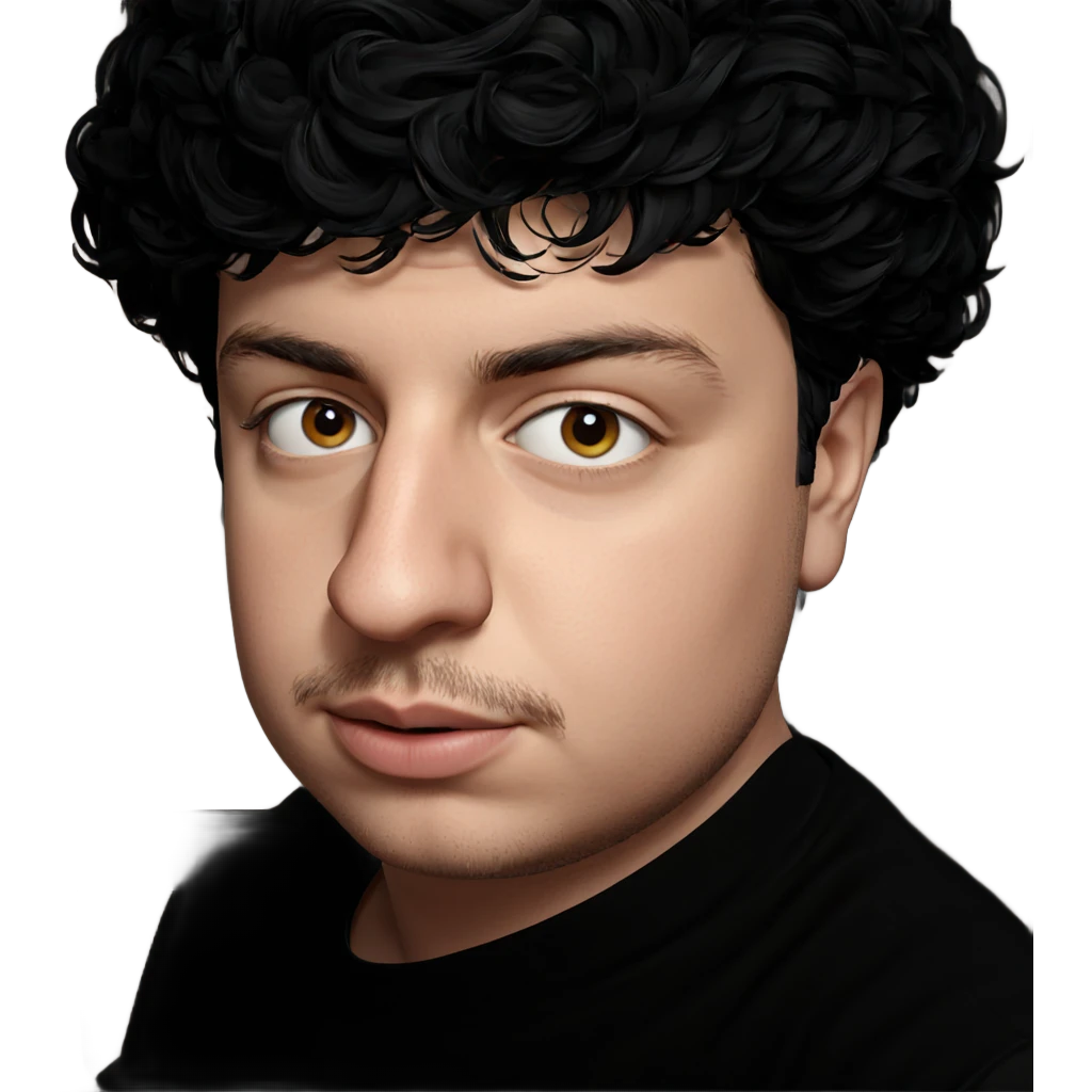 portrait of stylish young man emoji