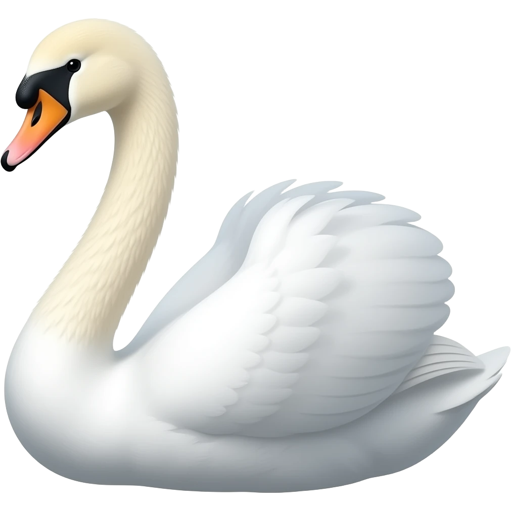 🦢 facing opposite side emoji