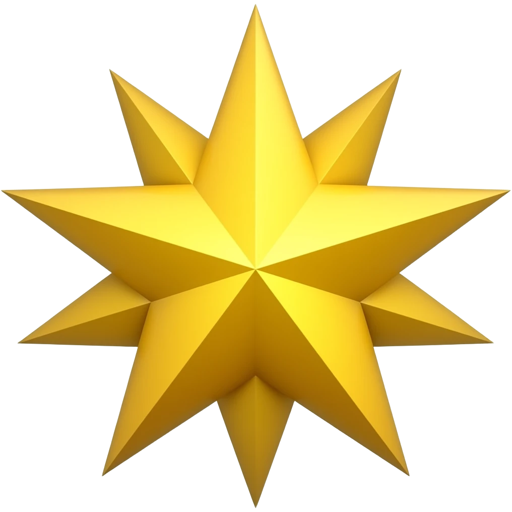 8 pointed star emoji