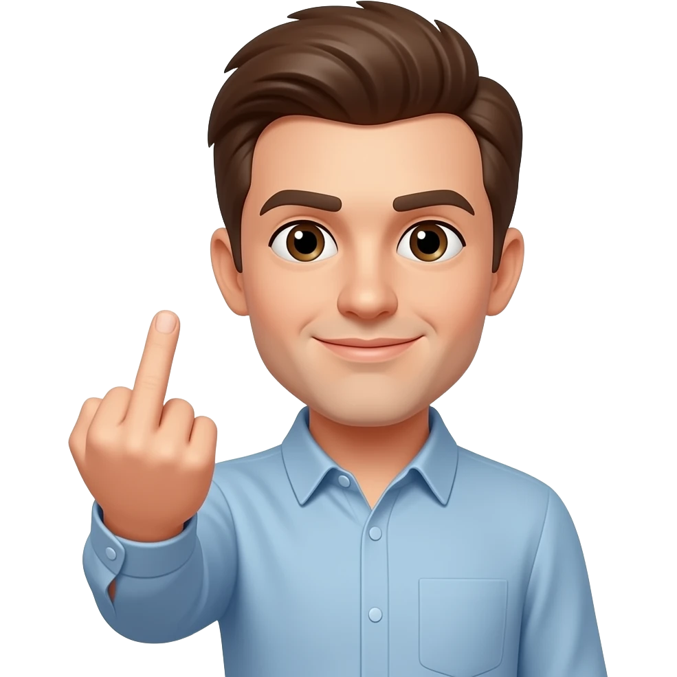 🖕🏼 emoji