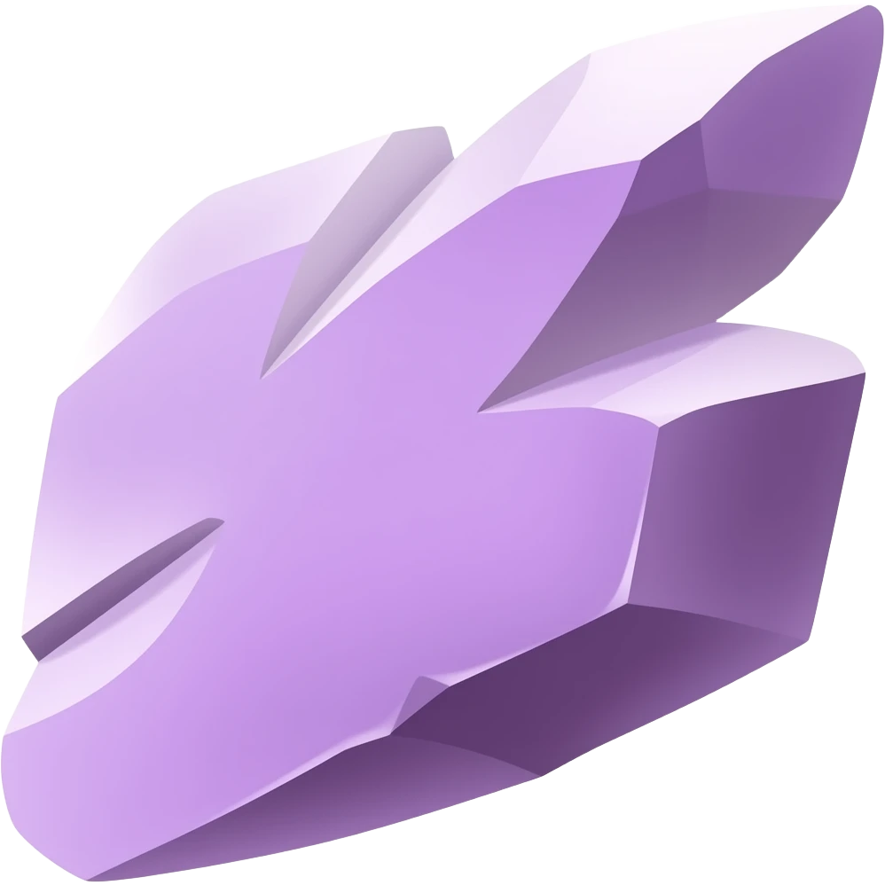 Purple shard emoji