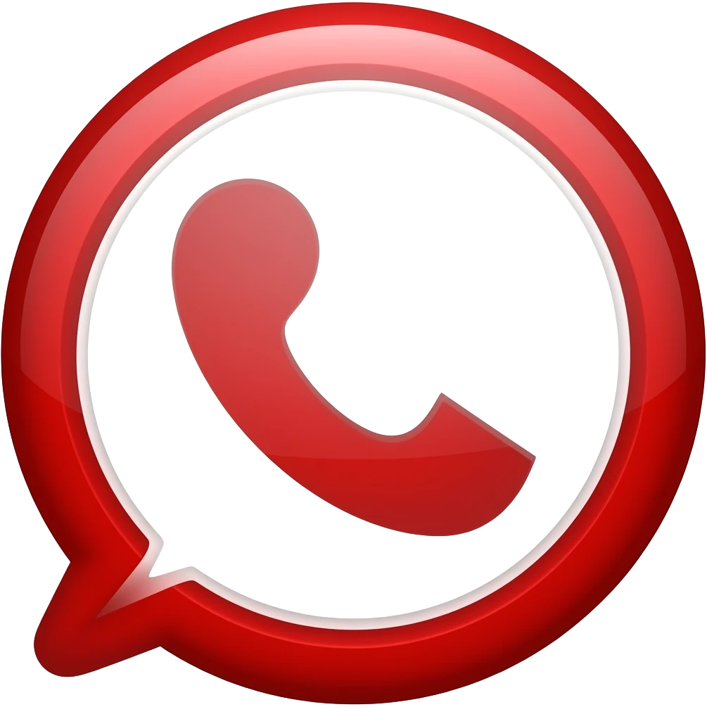 Red bracelet symbol for whatsapp emoji