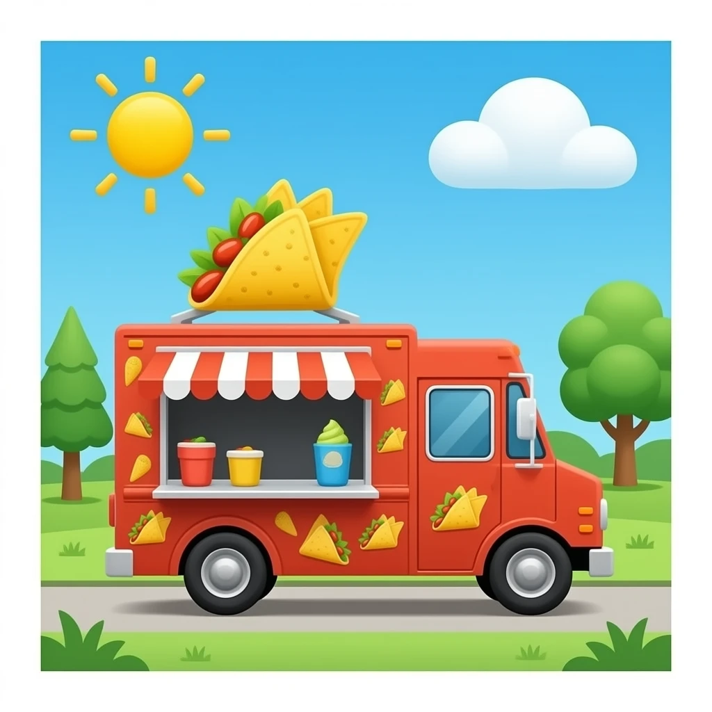 ice nacho food truck emoji