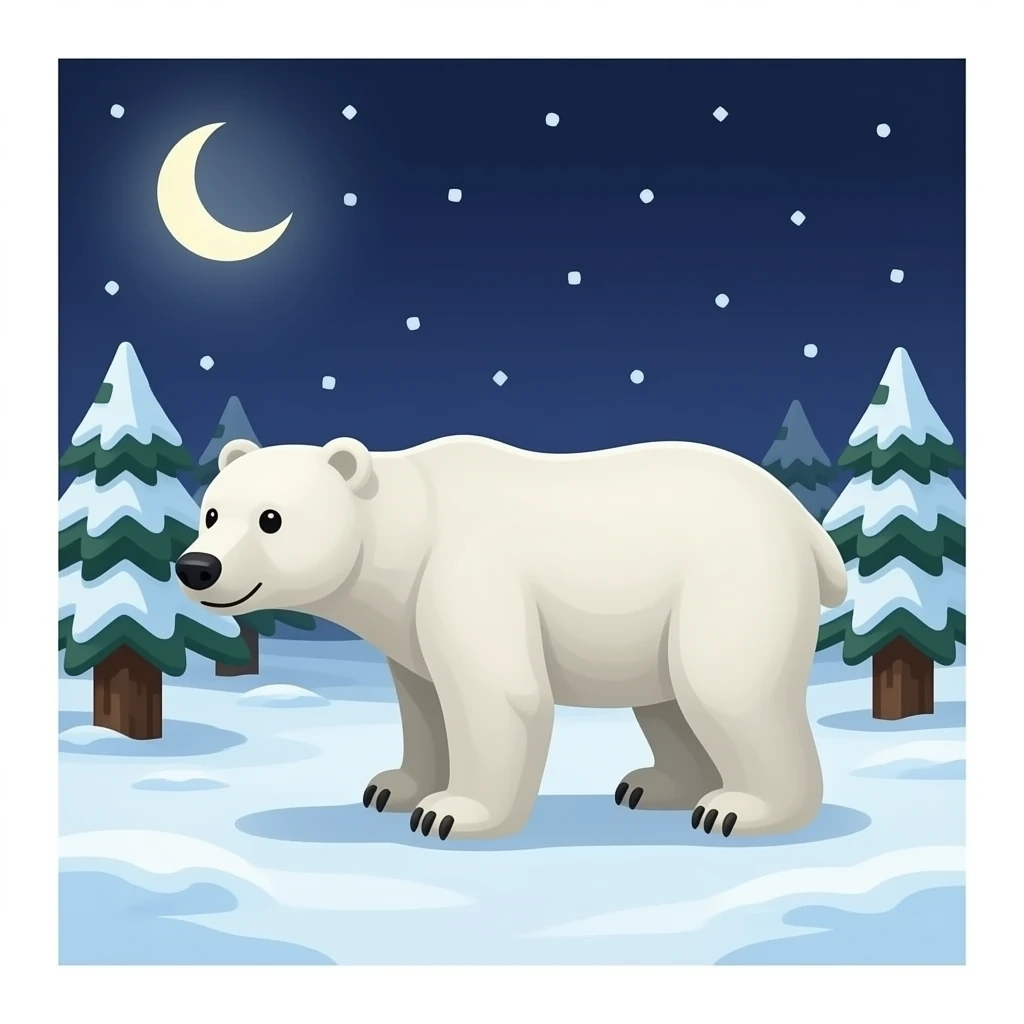 Polar bear 2026 horror meme But Minecraft dweler emoji