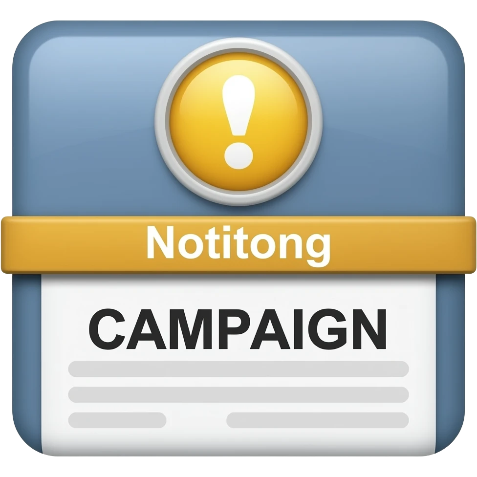 notification campaign emoji