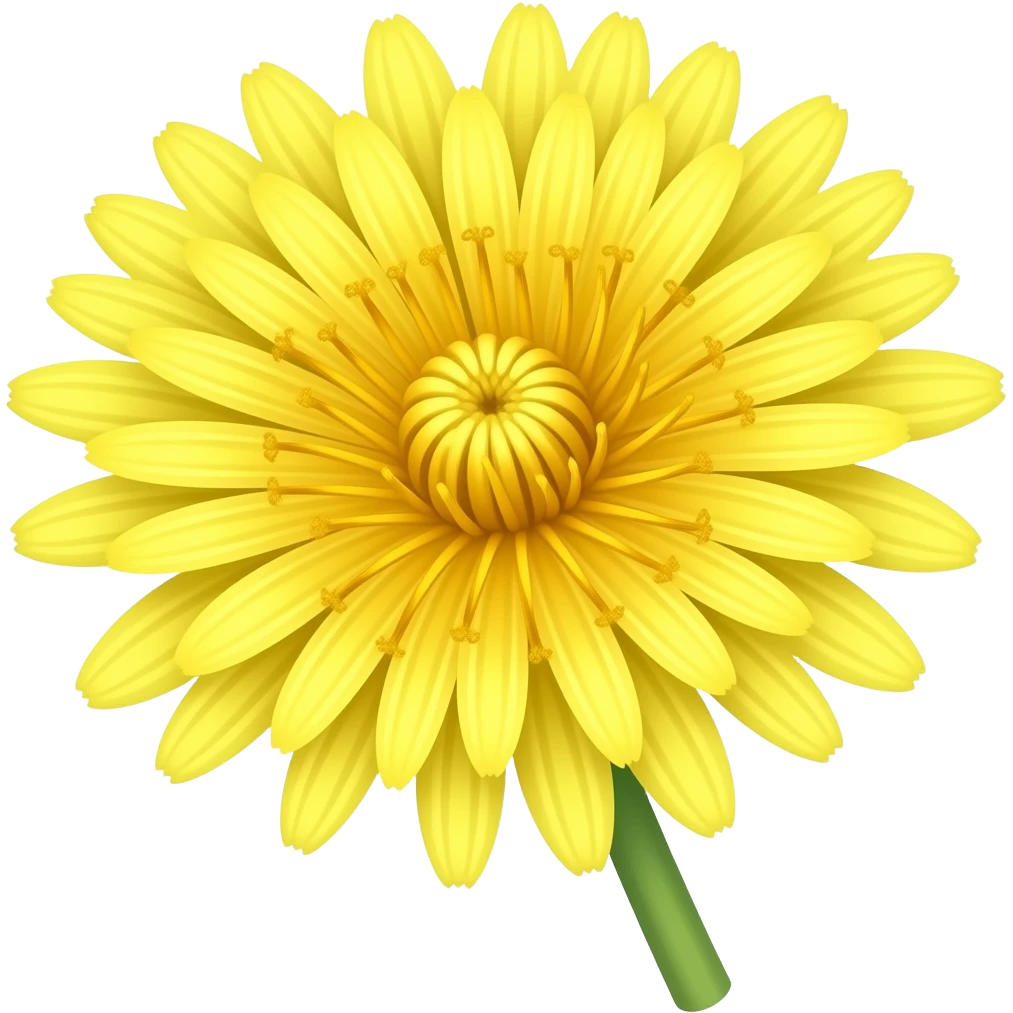 Happy  dendelion flower emoji