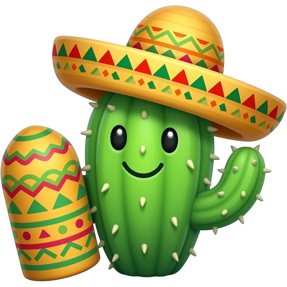cactus cinco de mayo emoji