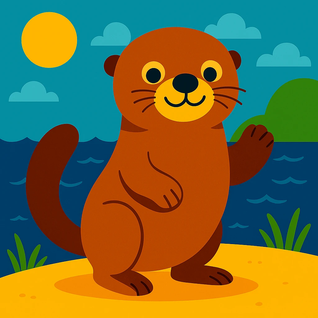 Sea otter emoji