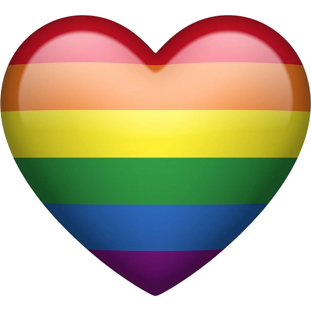 Lesbia flag heart emoji