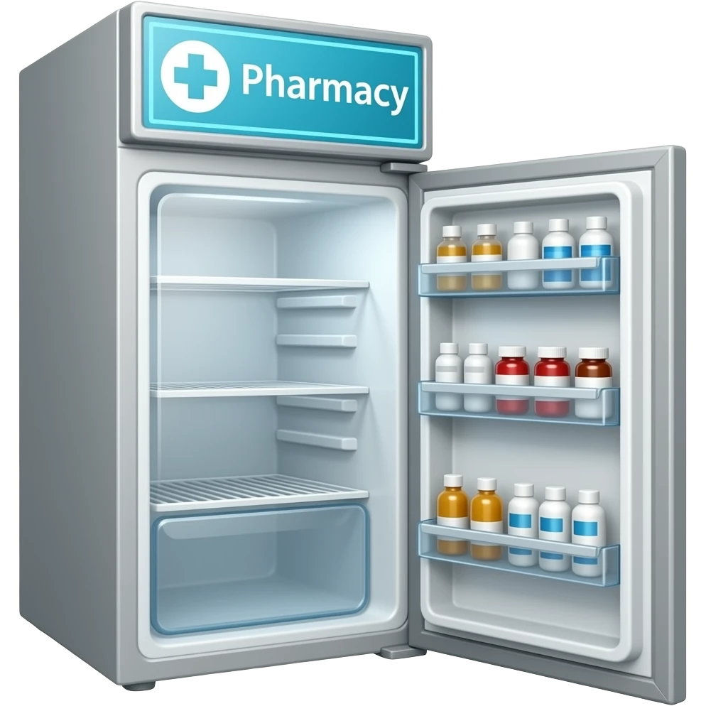 pharmacy fridge emoji