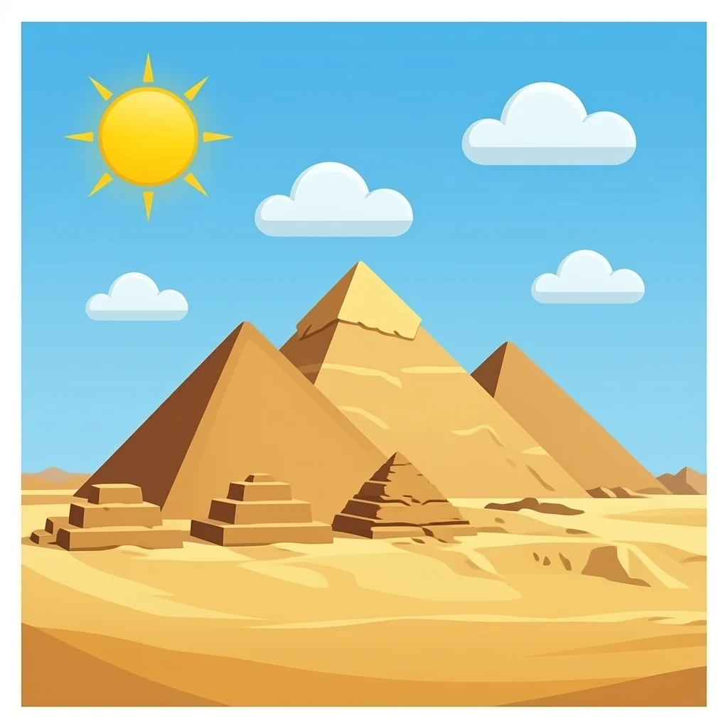 Pyramids emoji
