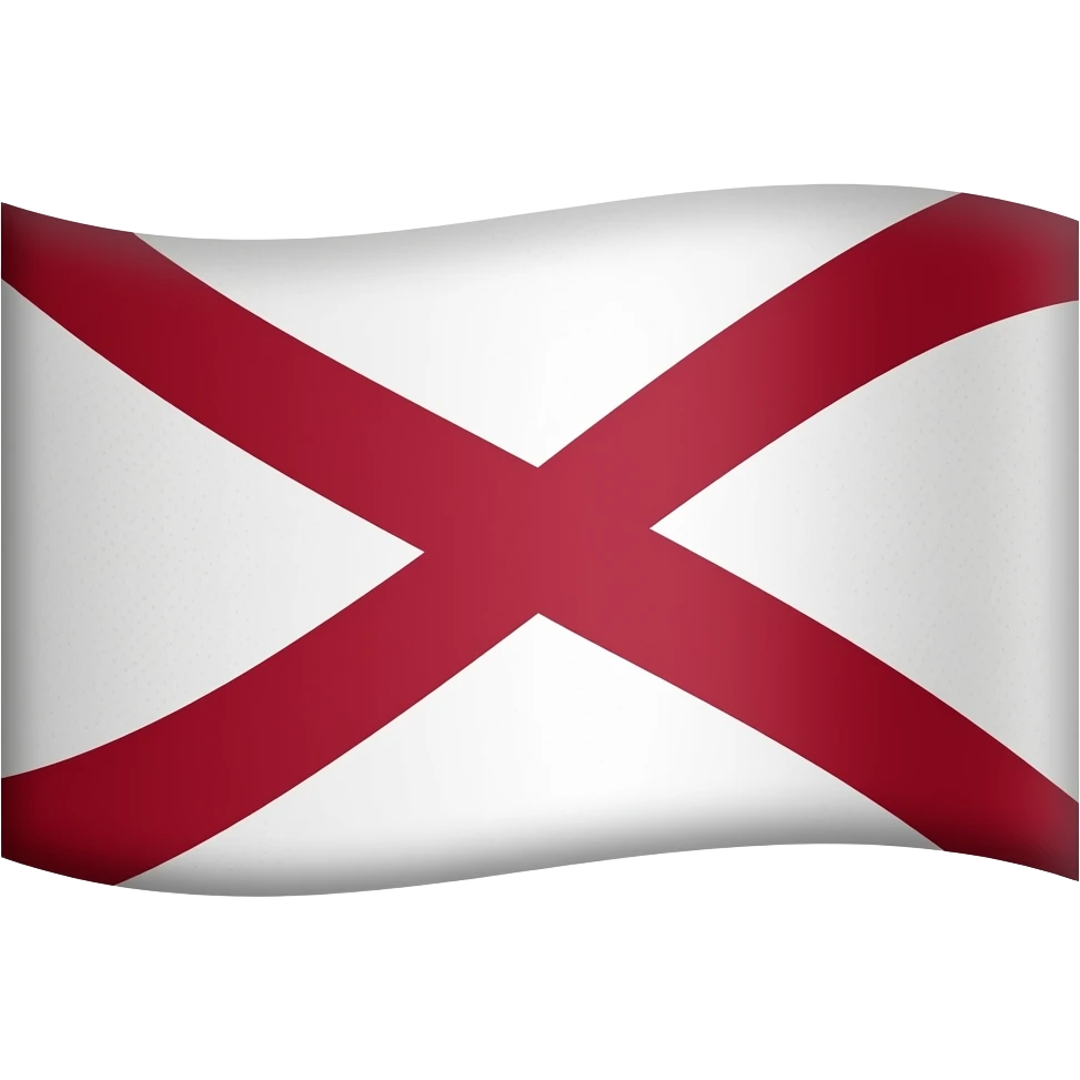 Flag of alabama emoji