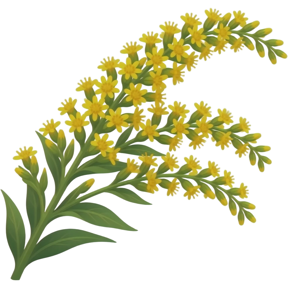 goldenrod wildflower emoji
