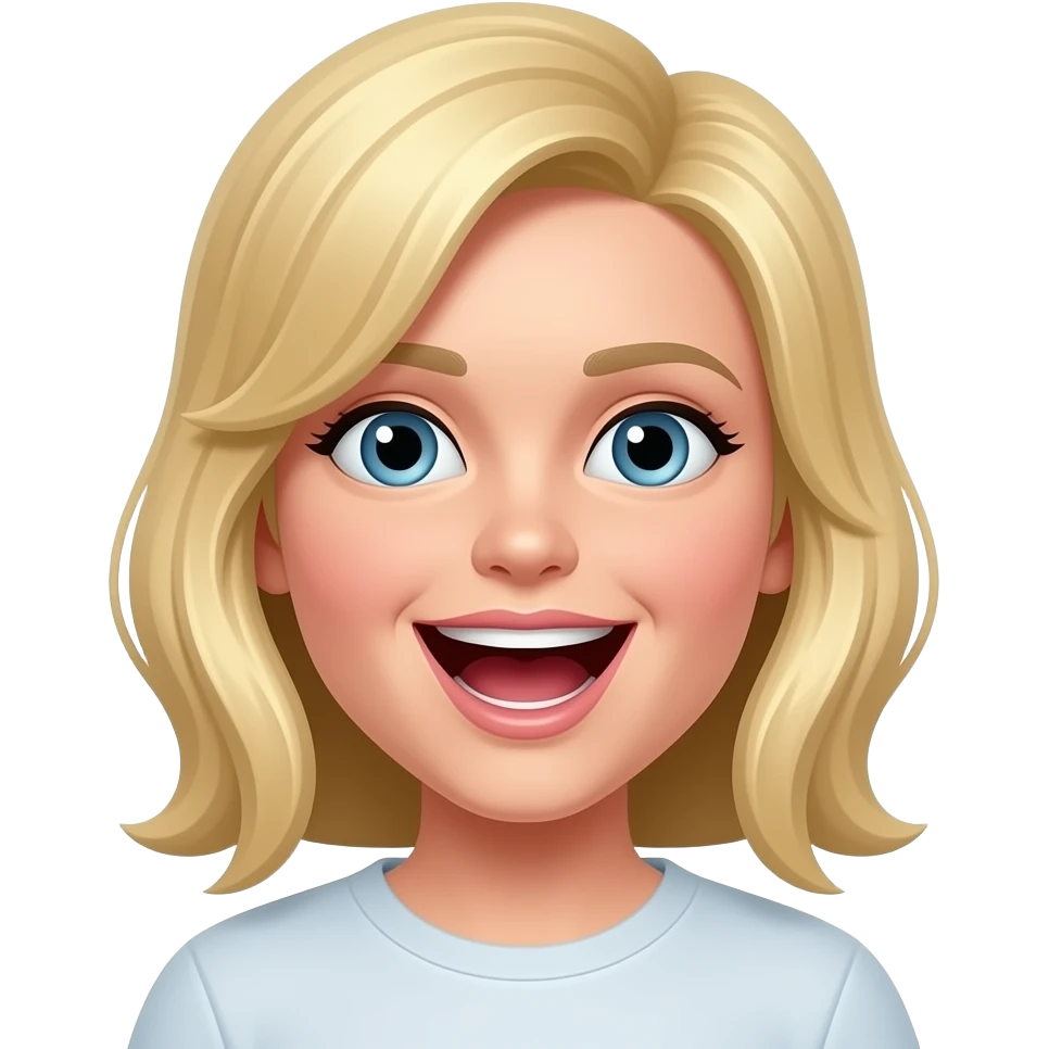 👄+ 👱🏼   =  mordaça emoji