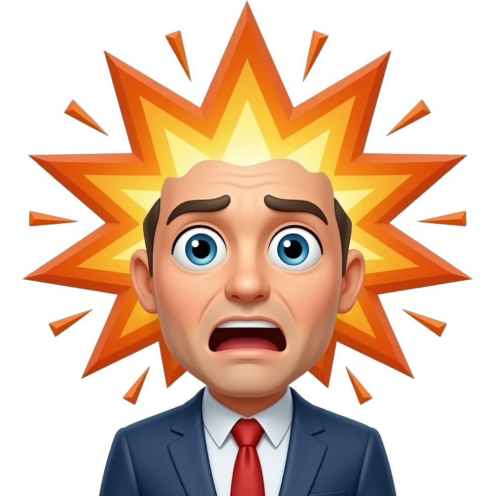 mind blown head exploded emoji