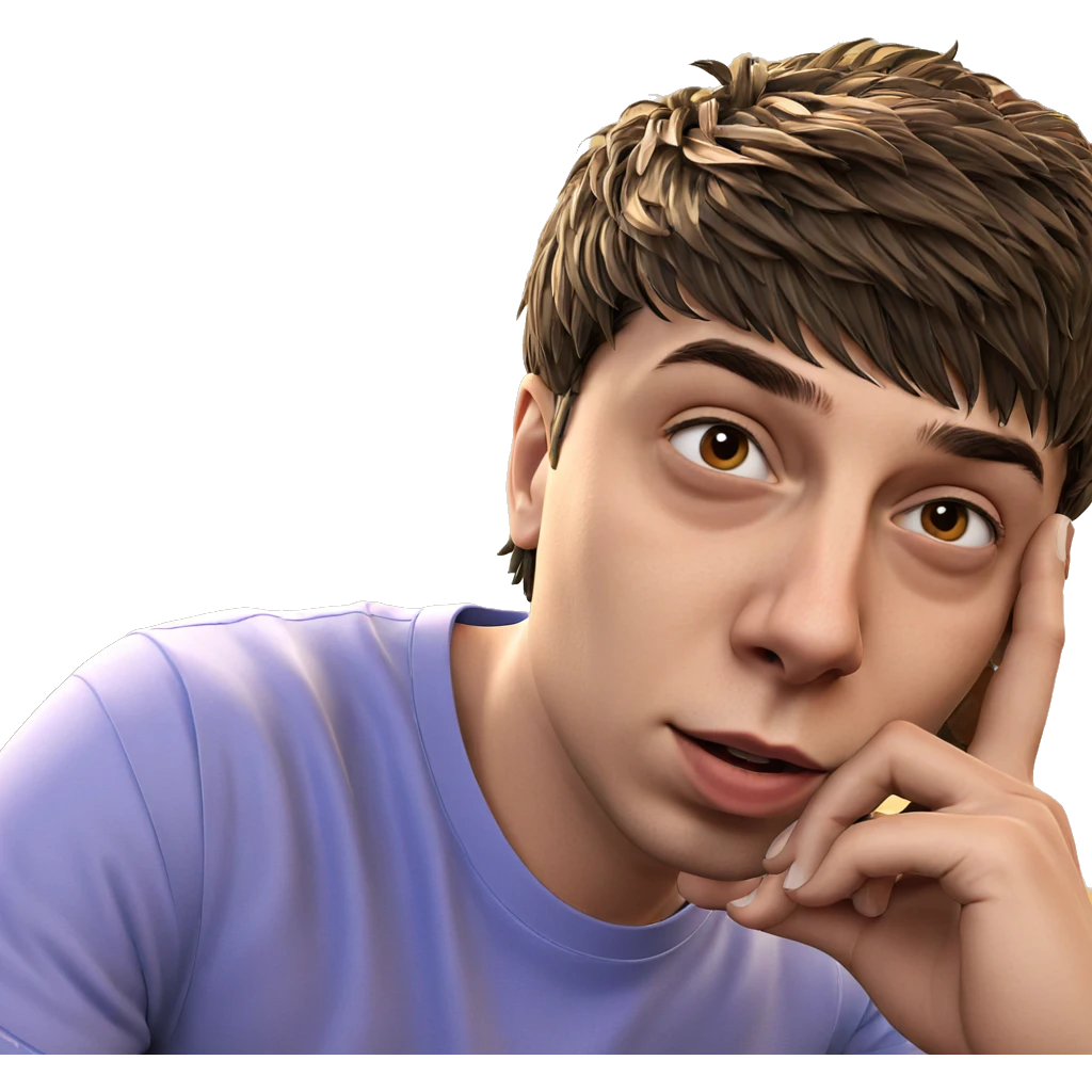 cool guy with a drink emoji