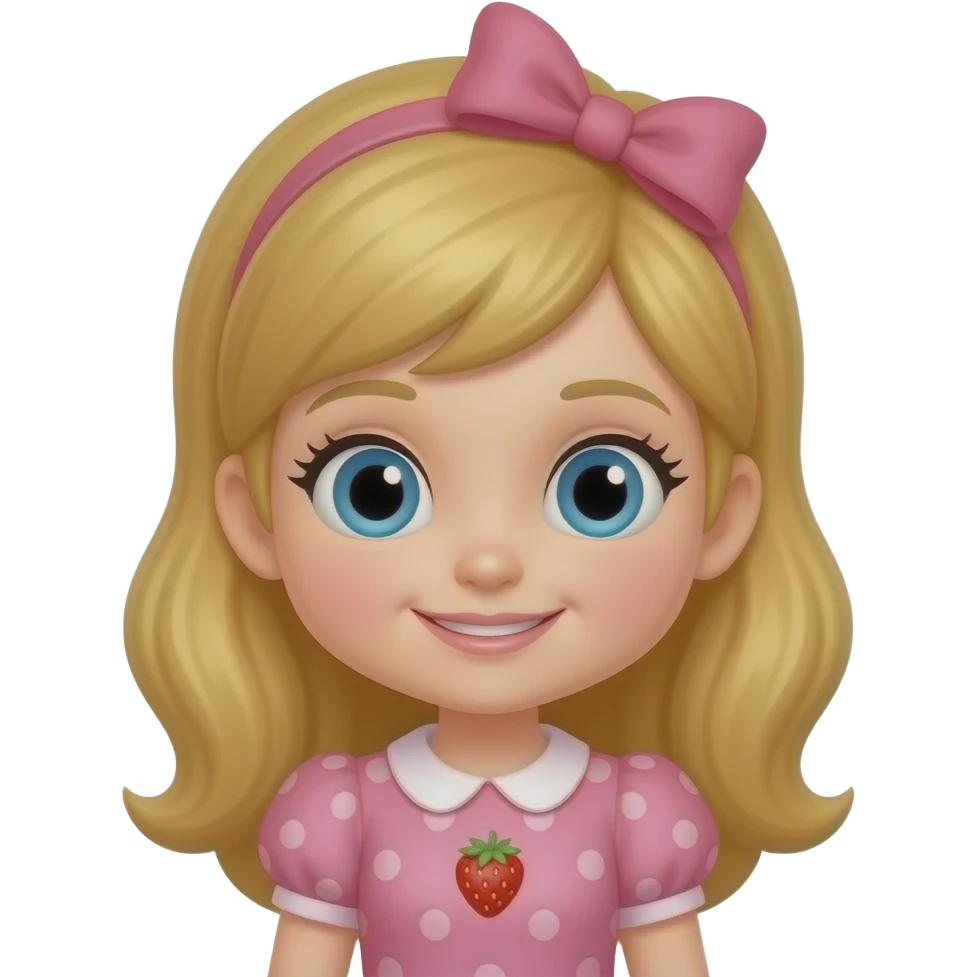 Strawberry Shortcake character emoji