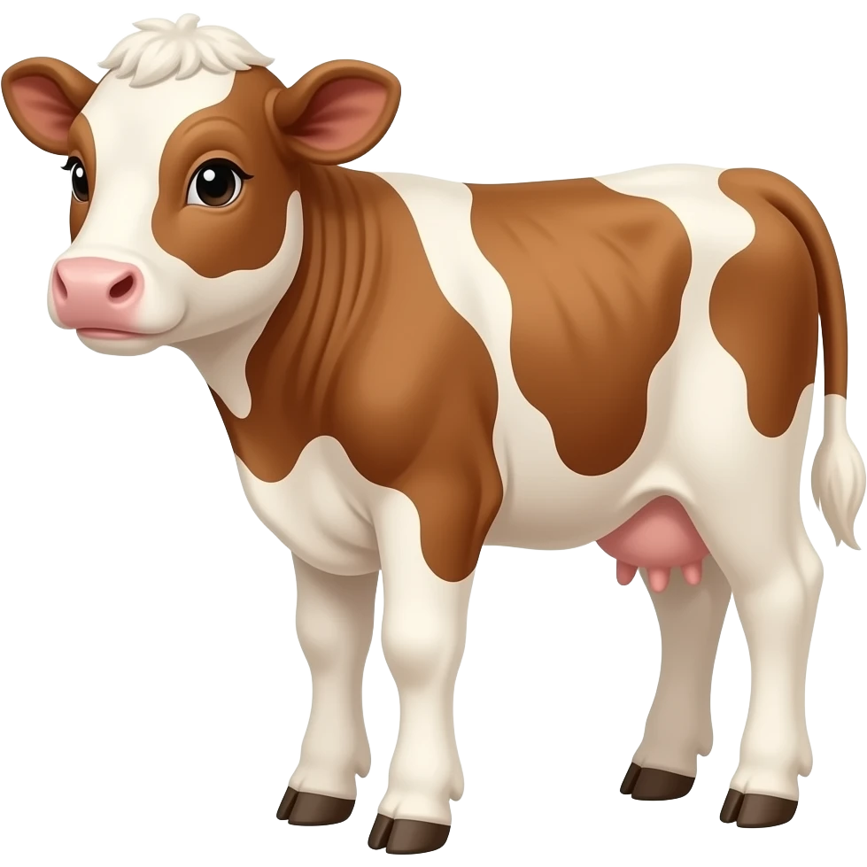 Baby cow emoji