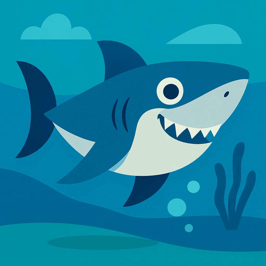 Shark emoji