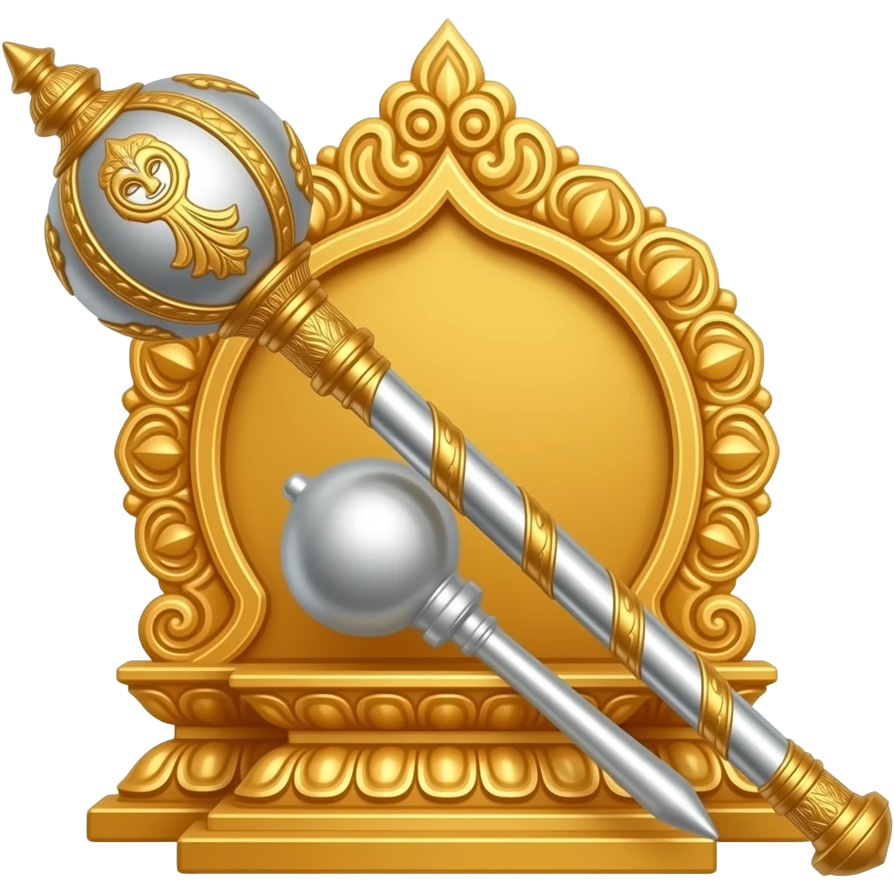 “Hanuman ji gada for puja” emoji