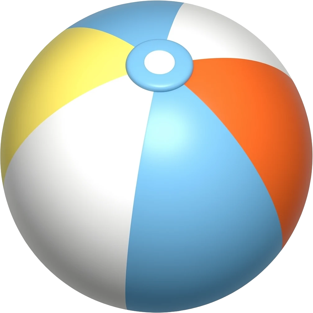 beach ball emoji