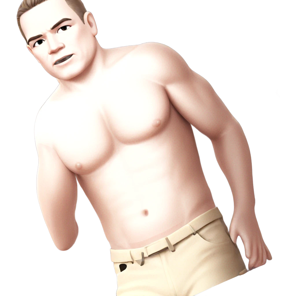 stylish solo male portrait emoji