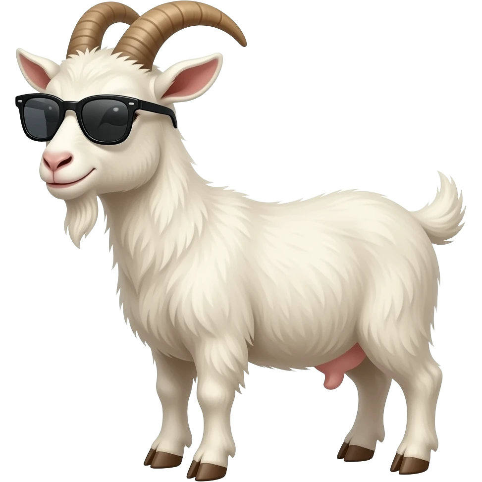 GOAT SUNGLASSES emoji