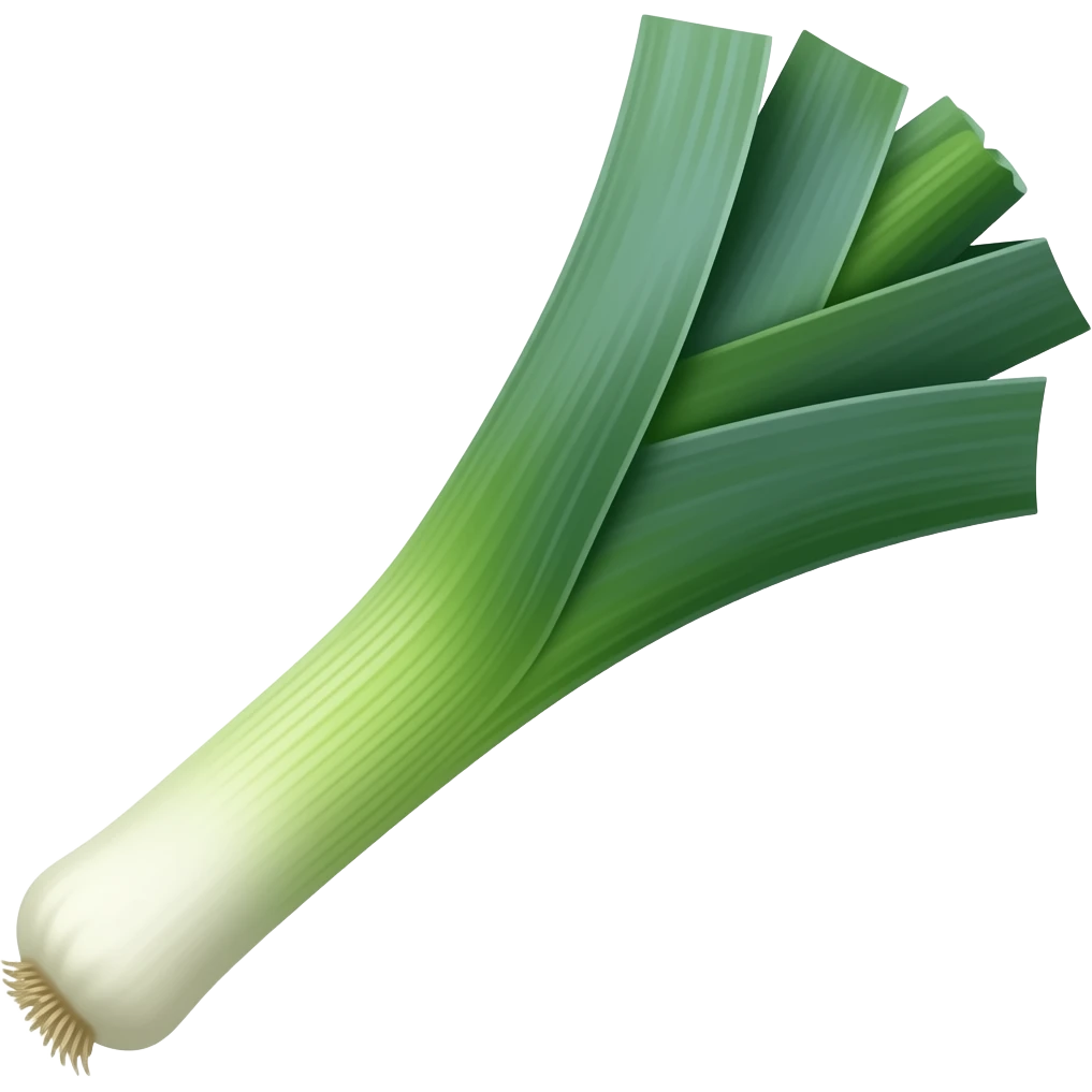Leeks emoji