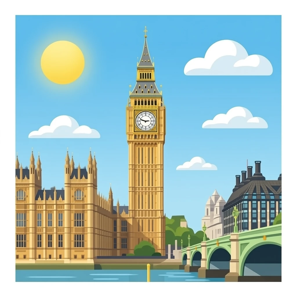 Big ben emoji