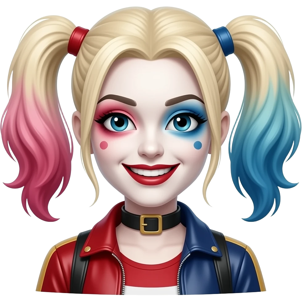 harley quinn saludado heavy emoji