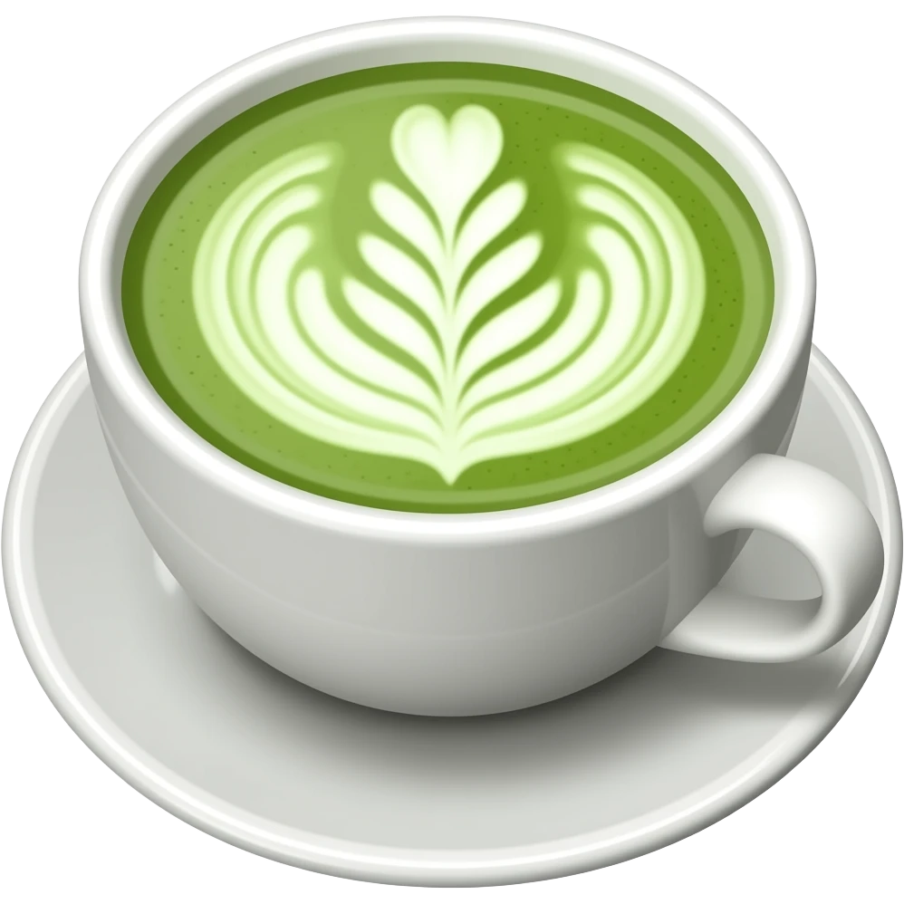 matcha latte emoji