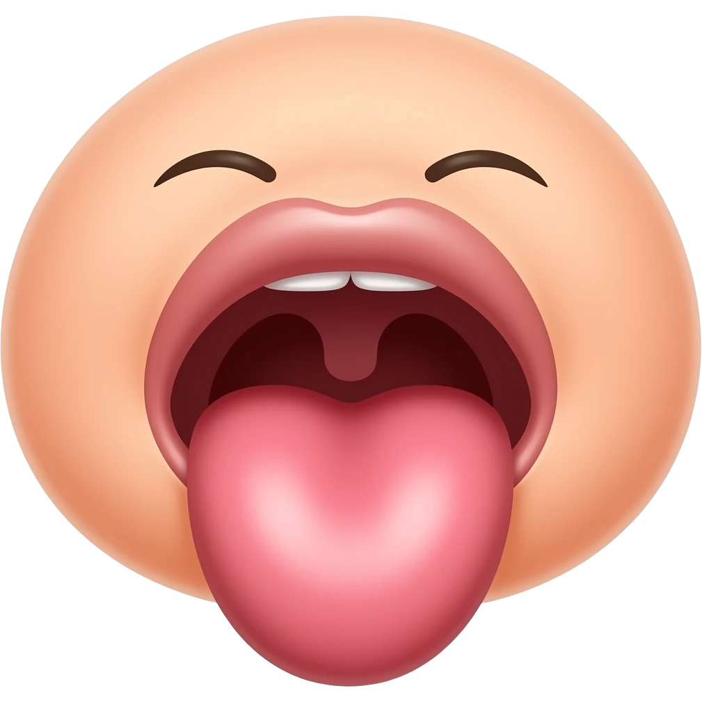 Gaping butthole being spread emoji