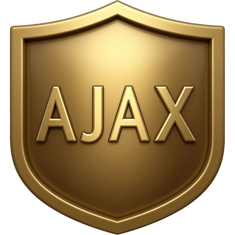 faça um escudo de bronze realista com o “AJAX” inspirado na grécia antiga emoji
