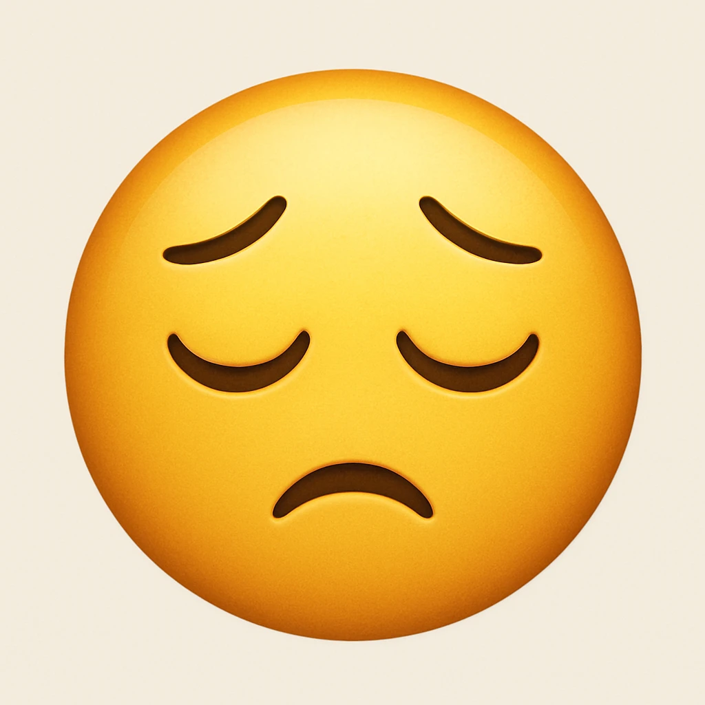 sleepy face emoji emoji