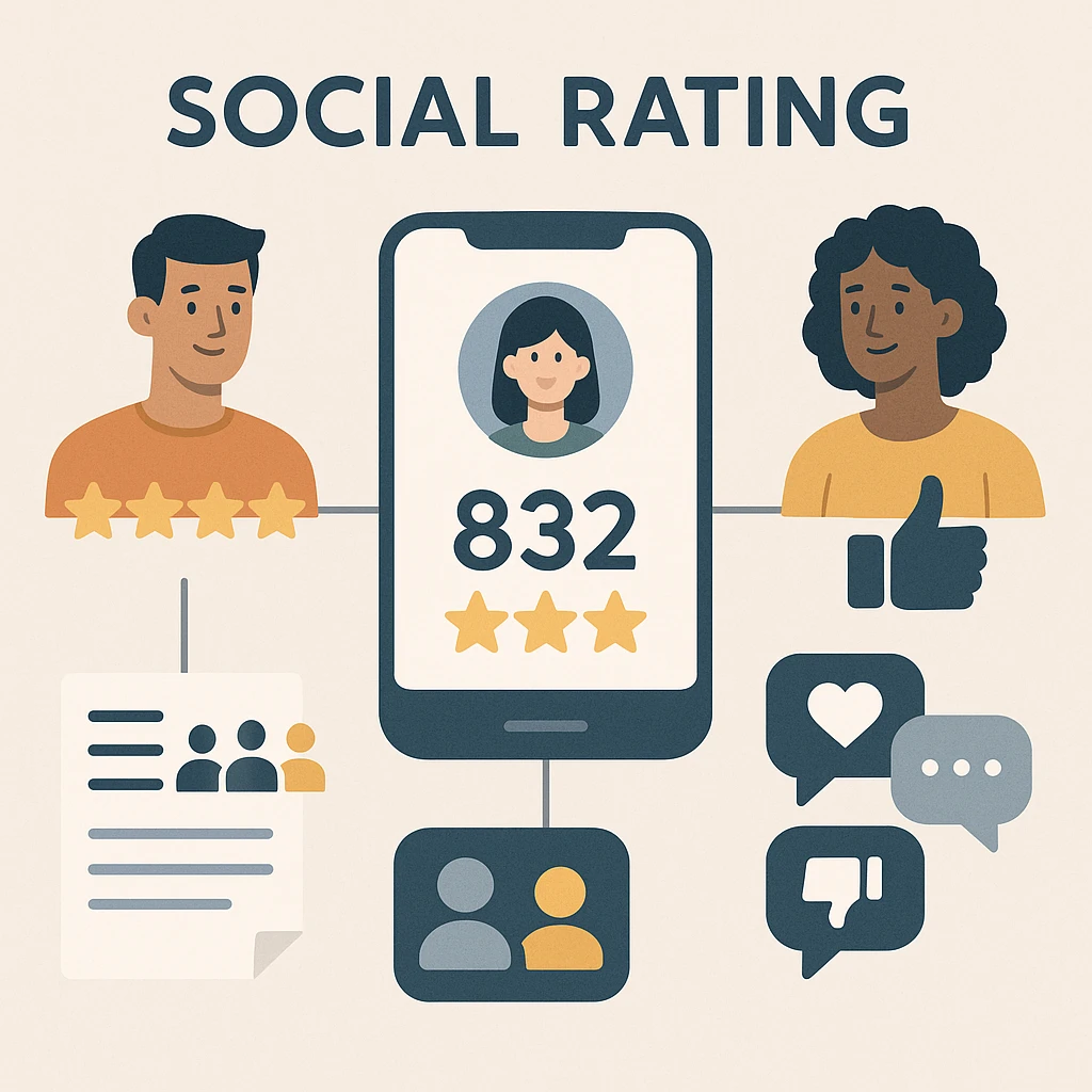 Social rating emoji