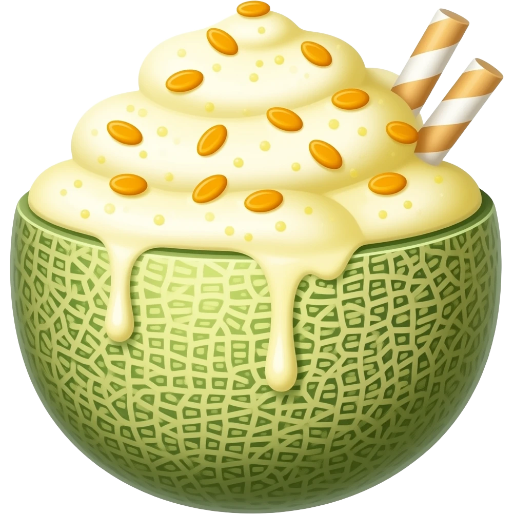 japanese melon soda float emoji