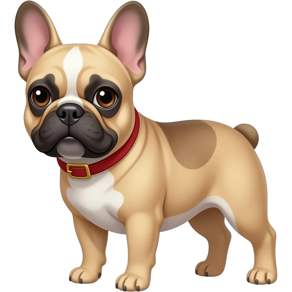 Female French bulldog emoji