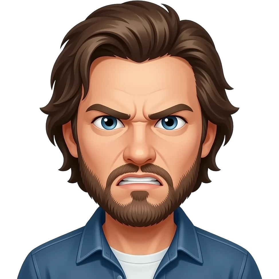 Levi in angery emoji