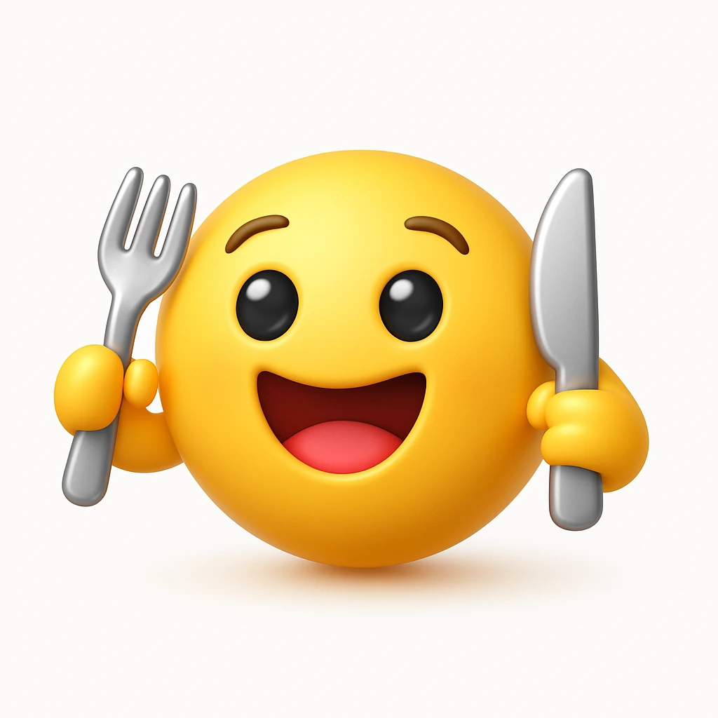 Convert the uploaded image into a 3D Apple-style emoji — preserve the key shapes, colors, and overall composition of the original image. Simplify the forms into clean, rounded cartoon-style elements while keeping the subject recognizable. Apply glossy textures, soft lighting, smooth shading, and render everything in Apple emoji style on a clean white background

 emoji