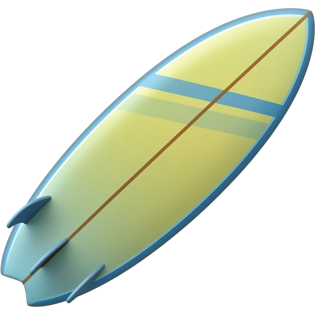 surf board emoji