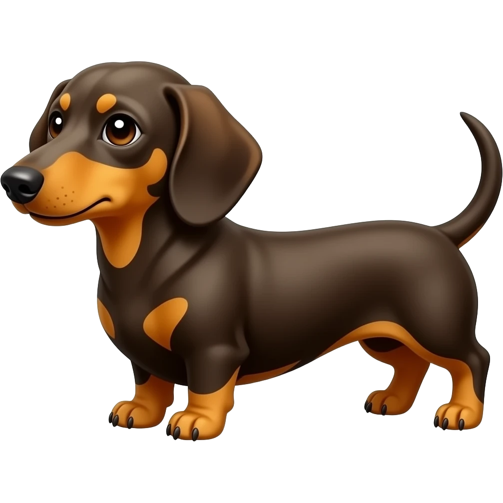 perro salchicha emoji