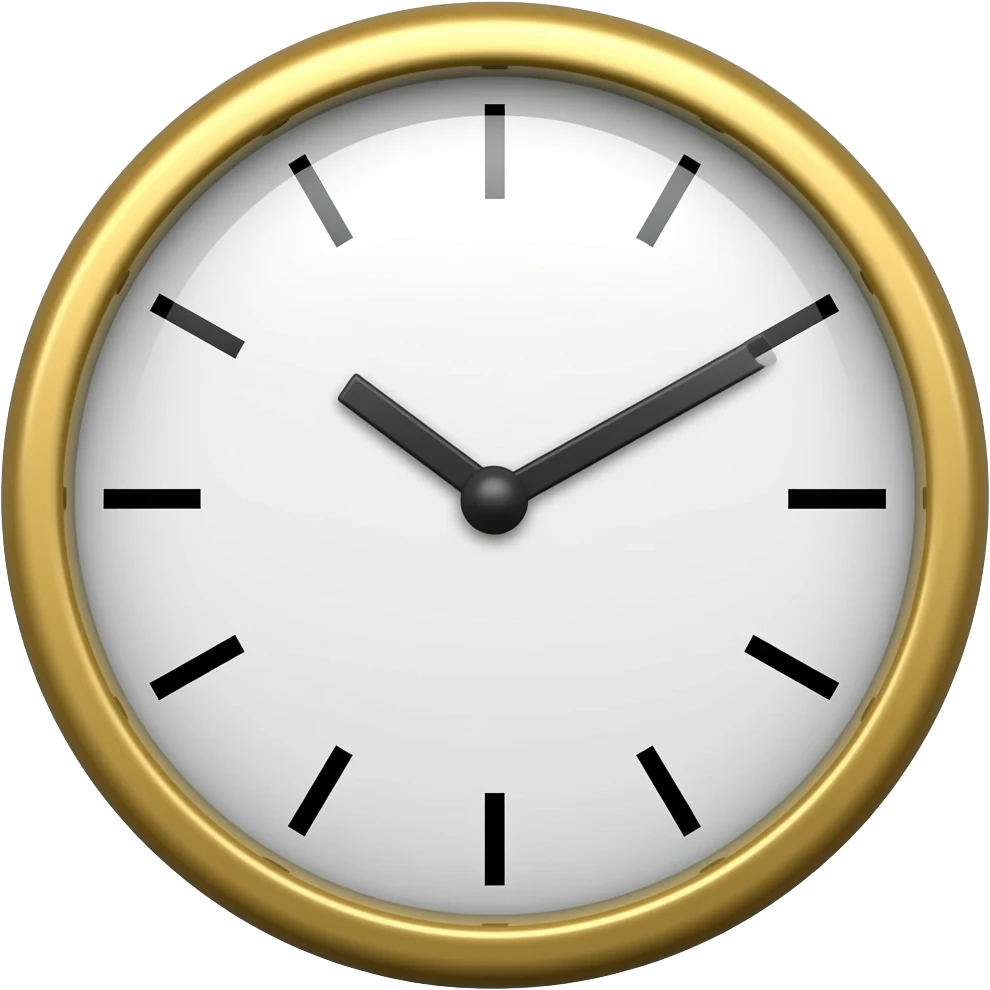 clock emoji