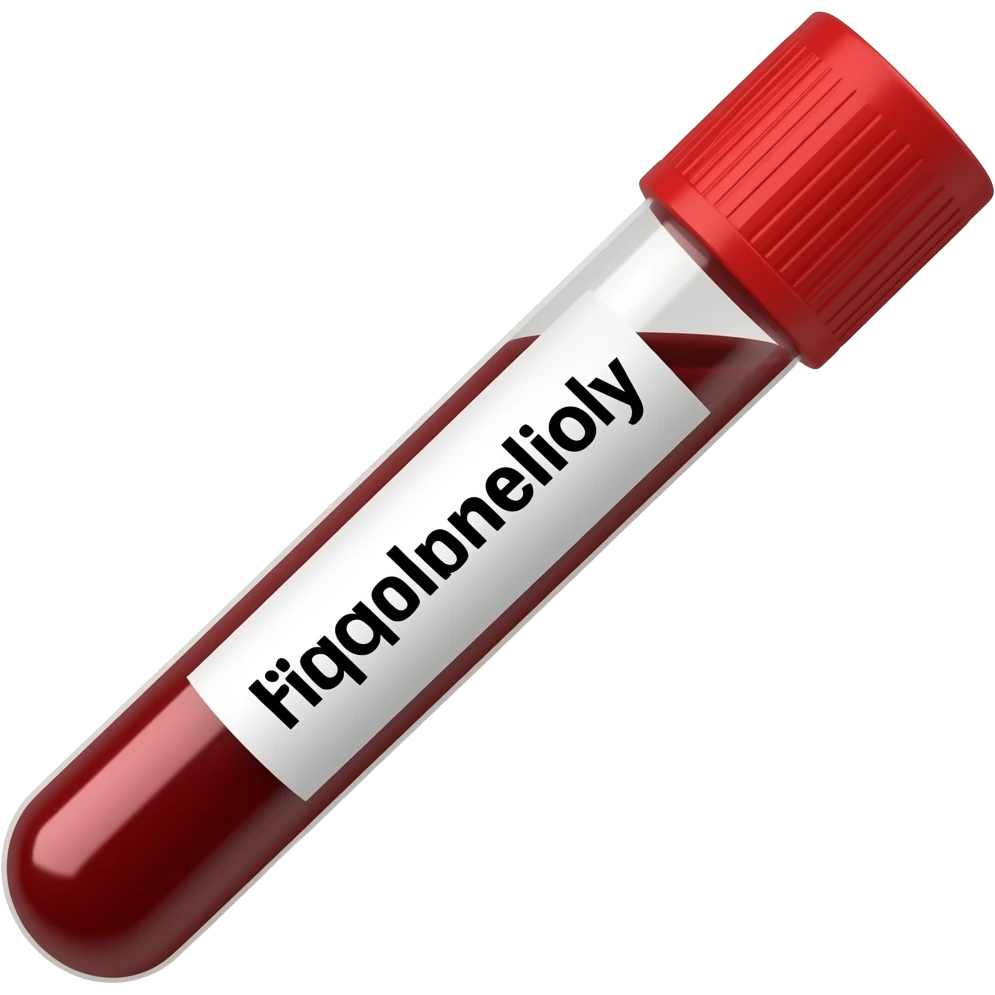 1 Tubo de sangue hematologia emoji