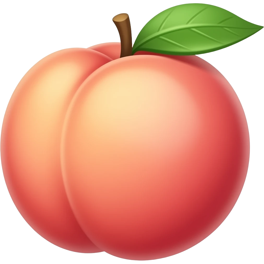Peach fuck emoji