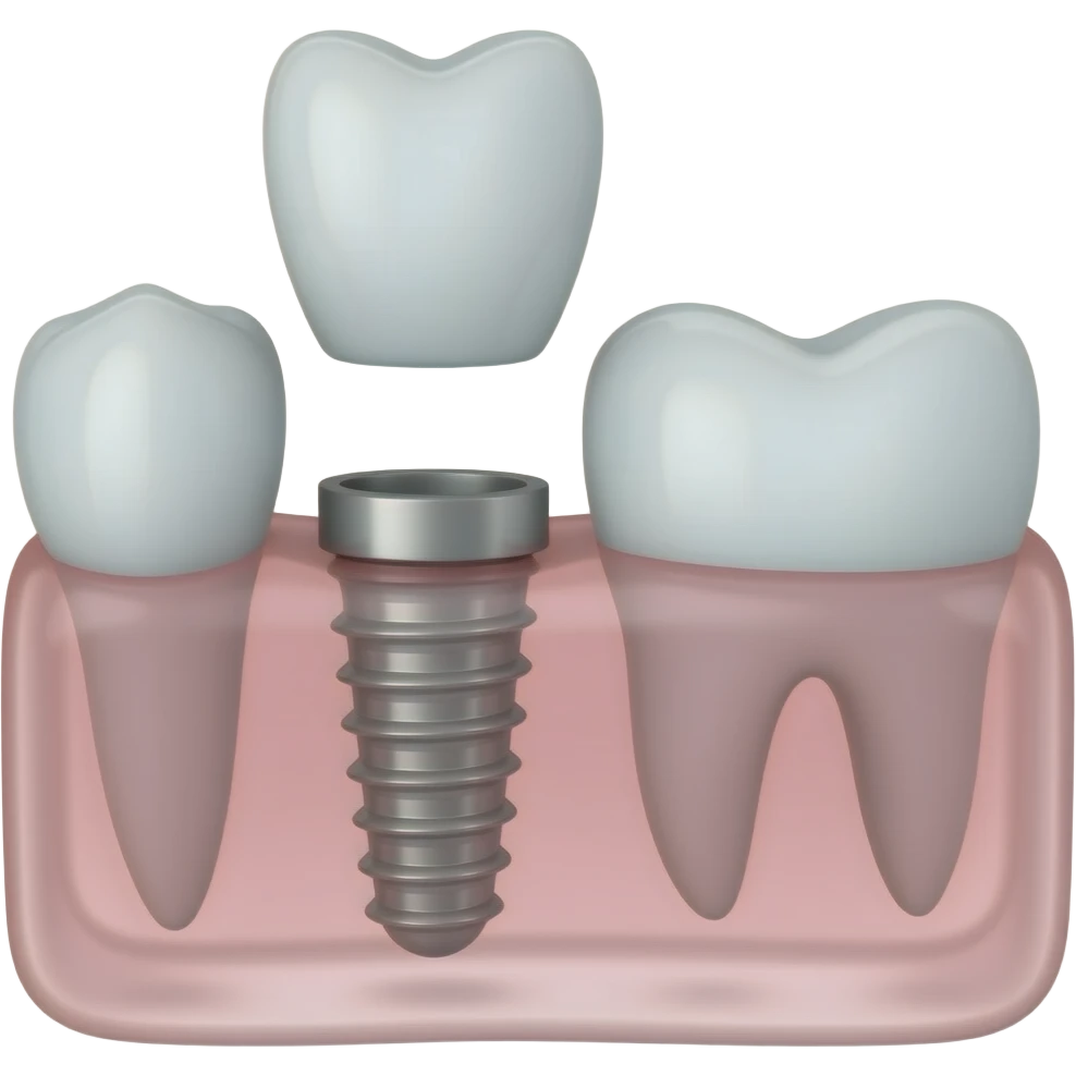 Dental implants emoji