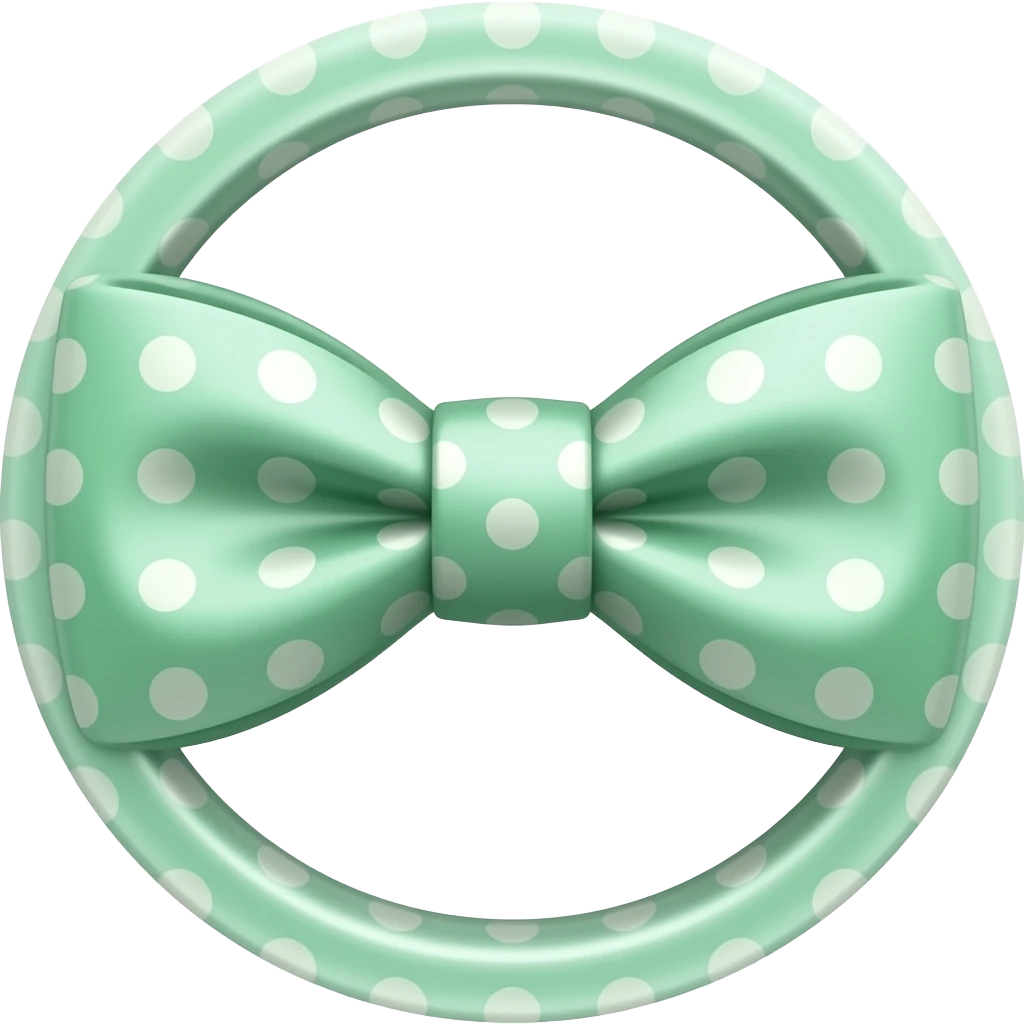 Chocolate mint bowtie emoji