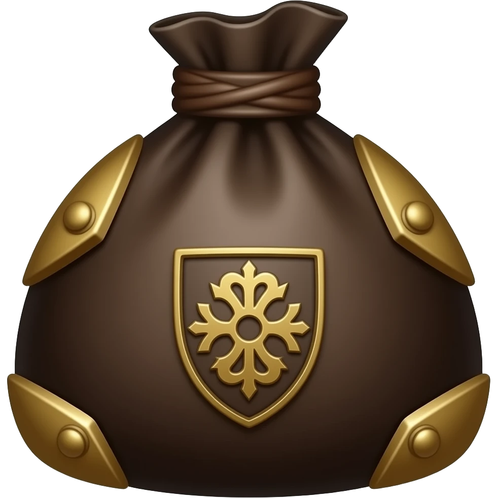 Money bag in a medeival style emoji