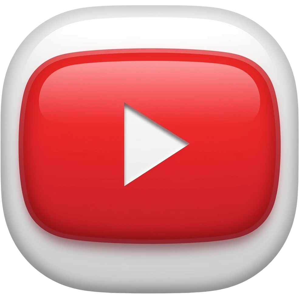 YouTube brand logo emoji